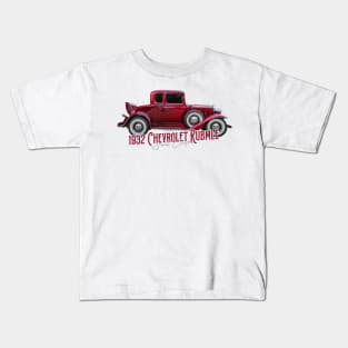 1932 Chevrolet Rumble Seat Coupe Kids T-Shirt